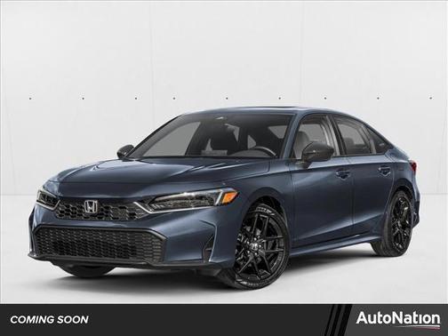 Meteorite Gray Metallic 2026 Honda Civic Hybrid Sport