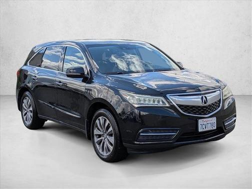 Crystal Black Pearl 2014 Acura MDX 3.5L