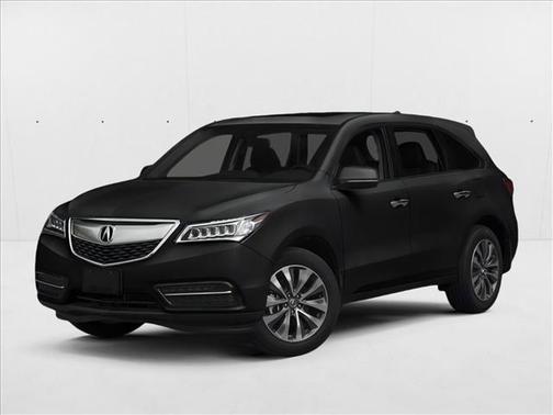 Crystal Black Pearl 2014 Acura MDX 3.5L