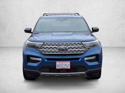 Atlas Blue Metallic 2020 Ford Explorer Limited