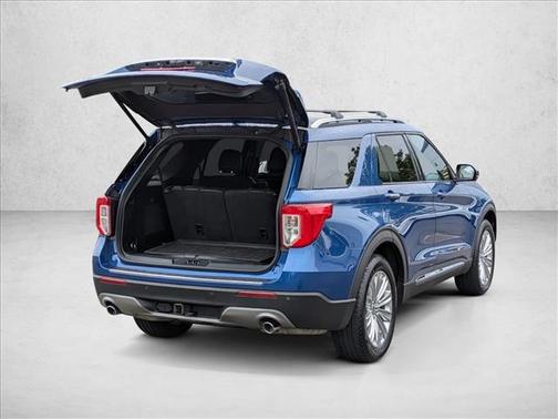 Atlas Blue Metallic 2020 Ford Explorer Limited