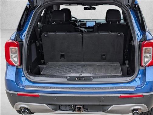 Atlas Blue Metallic 2020 Ford Explorer Limited
