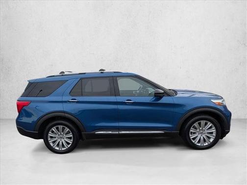Atlas Blue Metallic 2020 Ford Explorer Limited