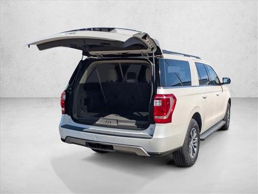 White Platinum Metallic Tri-Coat 2018 Ford Expedition Max XLT