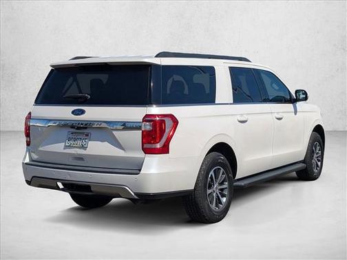 White Platinum Metallic Tri-Coat 2018 Ford Expedition Max XLT