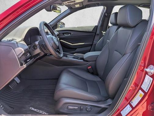 Radiant Red Metallic 2026 Honda Accord Hybrid Sport-L