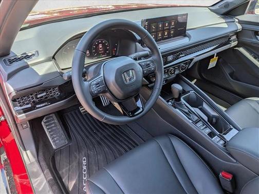 Radiant Red Metallic 2026 Honda Accord Hybrid Sport-L