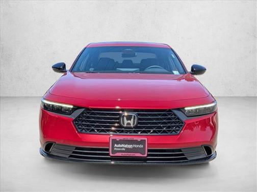 Radiant Red Metallic 2026 Honda Accord Hybrid Sport-L