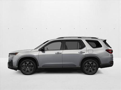 Solar Silver Metallic 2026 Honda Pilot Black Edition