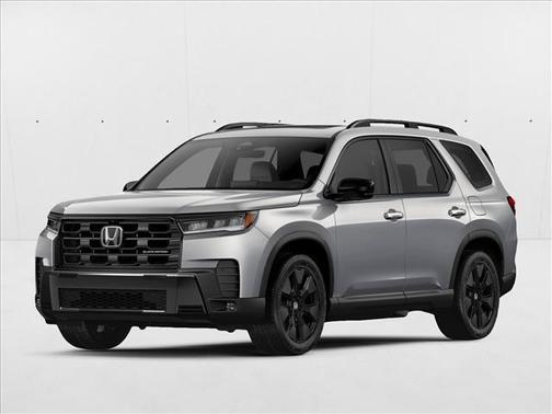 Solar Silver Metallic 2026 Honda Pilot Black Edition