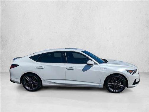 Platinum White Pea 2023 Acura Integra A-SPEC