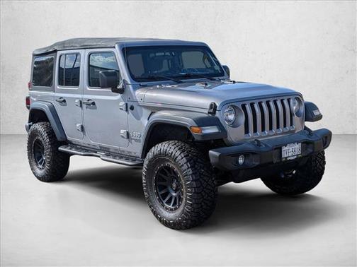 Billet Silver Metallic Clearcoat 2018 Jeep Wrangler Unlimited Sport