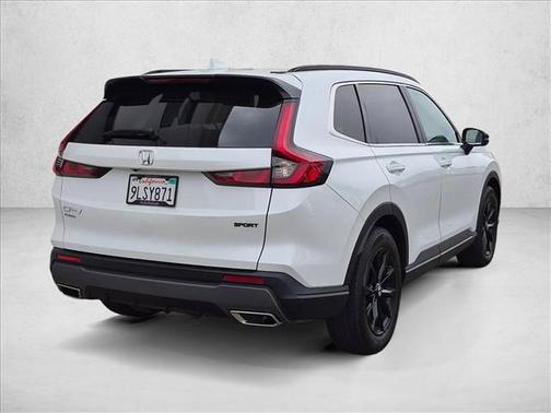 Platinum White Pearl 2024 Honda CR-V Hybrid Sport FWD
