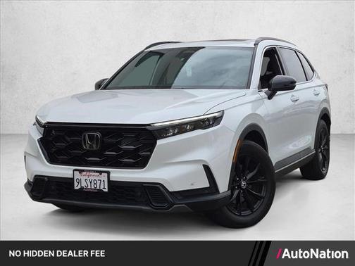 Platinum White Pearl 2024 Honda CR-V Hybrid Sport FWD