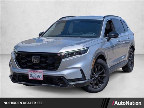 Lunar Silver Metallic 2023 Honda CR-V Hybrid Sport FWD