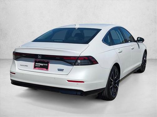 Platinum White Pearl 2026 Honda Accord Hybrid Touring