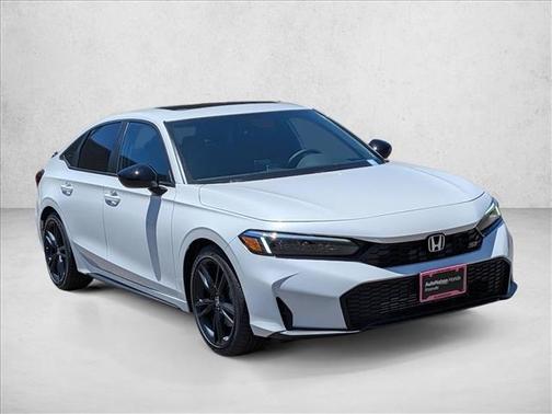 Platinum White Pearl 2026 Honda Civic Si Base