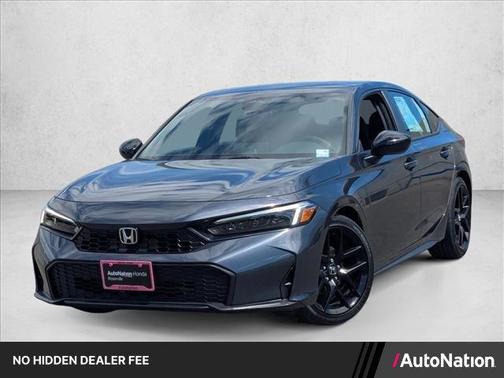 Meteorite Gray Metallic 2026 Honda Civic Sport
