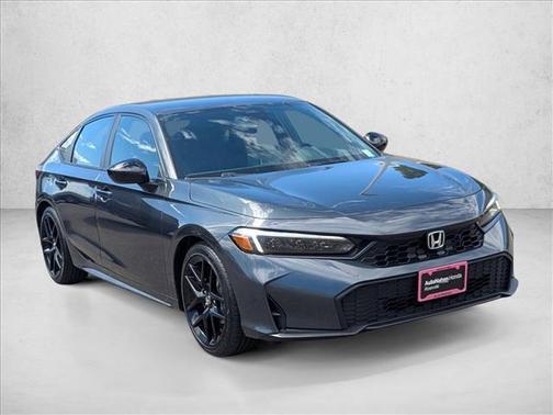 Meteorite Gray Metallic 2026 Honda Civic Sport