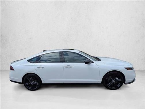 Platinum White Pearl 2023 Honda Accord Hybrid Sport-L