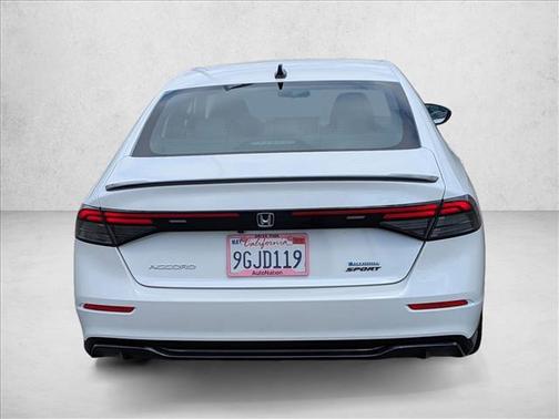 Platinum White Pearl 2023 Honda Accord Hybrid Sport-L