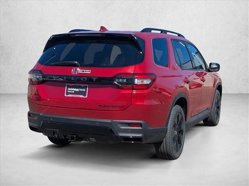 Radiant Red Metallic II 2026 Honda Pilot Black Edition