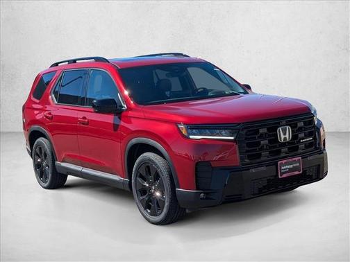 Radiant Red Metallic II 2026 Honda Pilot Black Edition