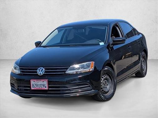 Black 2015 Volkswagen Jetta 2.0L S