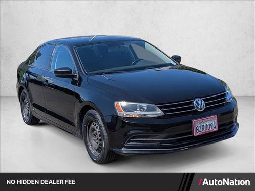 Black 2015 Volkswagen Jetta 2.0L S