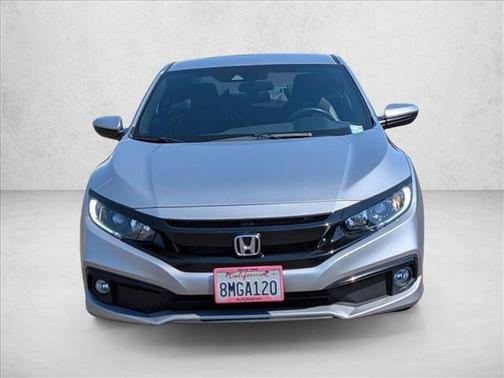 Lunar Silver Metallic 2019 Honda Civic Sport