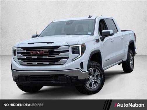 Summit White 2025 GMC Sierra 1500 SLE