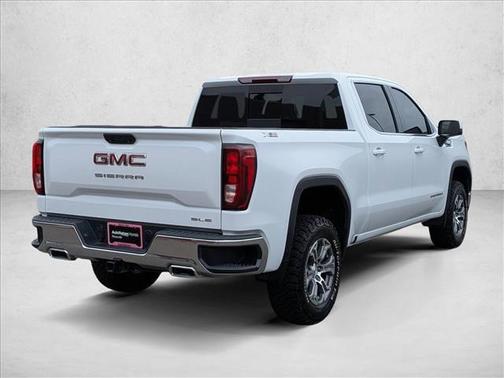 Summit White 2025 GMC Sierra 1500 SLE