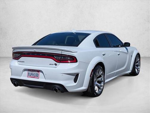 White Knuckle Clearcoat 2023 Dodge Charger SRT Hellcat Widebody Jailbreak
