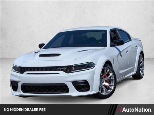White Knuckle Clearcoat 2023 Dodge Charger SRT Hellcat Widebody Jailbreak