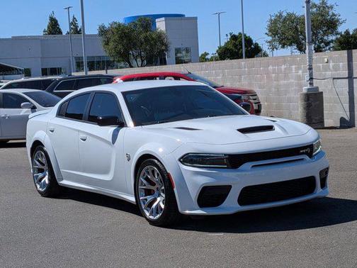 White Knuckle Clearcoat 2023 Dodge Charger SRT Hellcat Widebody Jailbreak