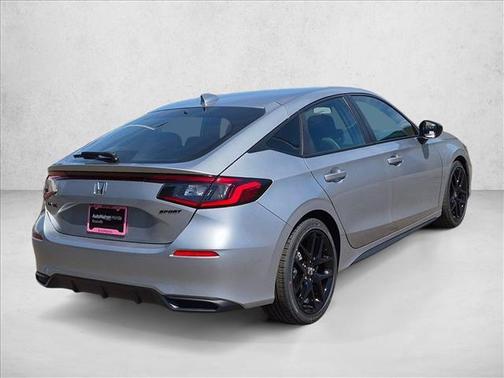 Solar Silver Metallic 2026 Honda Civic Sport