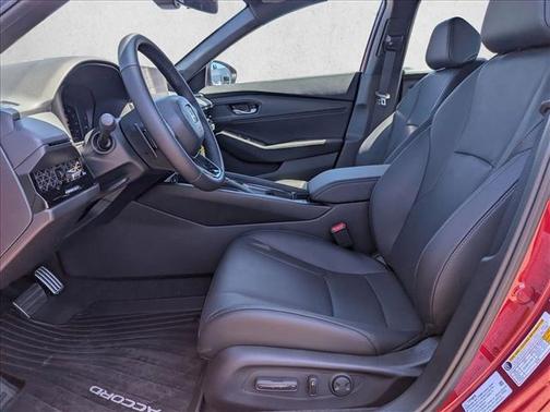 Radiant Red Metallic 2026 Honda Accord Hybrid Sport-L
