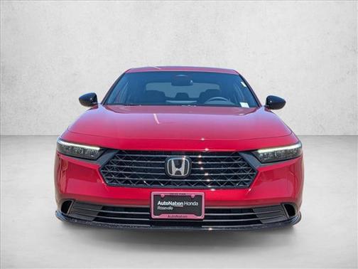 Radiant Red Metallic 2026 Honda Accord Hybrid Sport-L