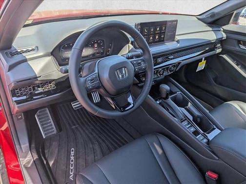 Radiant Red Metallic 2026 Honda Accord Hybrid Sport-L