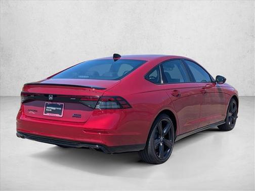 Radiant Red Metallic 2026 Honda Accord Hybrid Sport-L