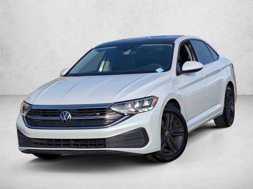 Opal White Pearl 2023 Volkswagen Jetta 1.5T SE