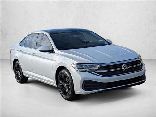 Opal White Pearl 2023 Volkswagen Jetta 1.5T SE