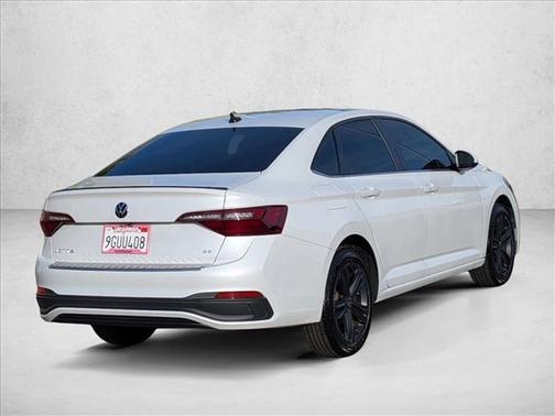 Opal White Pearl 2023 Volkswagen Jetta 1.5T SE