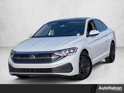 Opal White Pearl 2023 Volkswagen Jetta 1.5T SE