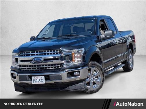 Shadow Black 2018 Ford F-150 XLT