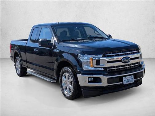 Shadow Black 2018 Ford F-150 XLT