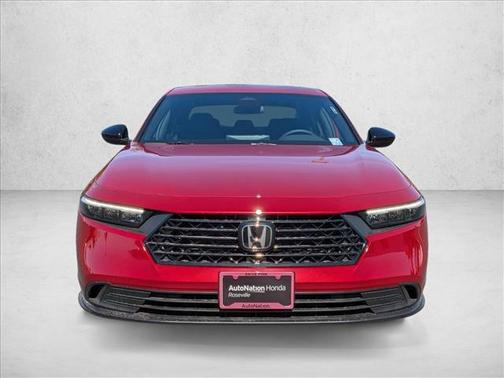 Radiant Red Metallic 2026 Honda Accord Hybrid Sport