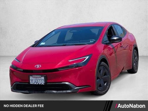Supersonic Red 2023 Toyota Prius LE