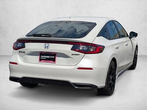 Platinum White Pearl 2026 Honda Civic Sport