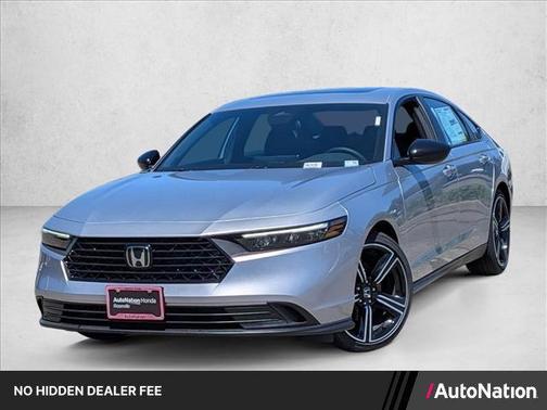 Solar Silver Metallic 2026 Honda Accord Hybrid Sport